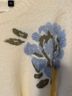 Ted Baker London Floral Ivory Blue Pullover Sweater Size M - photo 4