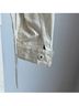 Bill Blass 100% Polyurethane 100% Linen Snake Print Multi Color Trenchcoat Size 6 - photo 10