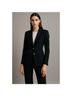 J.Crew 100% Wool Black Gold Blazer Size The size is a 00 - photo 8