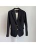 J.Crew 100% Wool Black Gold Blazer Size The size is a 00 - photo 5