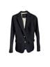 J.Crew 100% Wool Black Gold Blazer Size The size is a 00 - photo 1