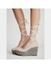 Free People Solid Black Ivory Wedges Size EU 37 - photo 4