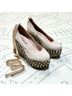 Free People Solid Black Ivory Wedges Size EU 37 - photo 6
