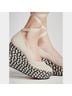 Free People Solid Black Ivory Wedges Size EU 37 - photo 5