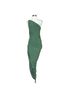 Norma Kamali Solid Green Cocktail Dress Size XS - photo 1