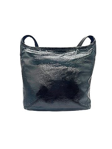 Coach COACH Shoulder Bag in Navy Patent Leather, 17033, Signature Op Art Collection, for Men and Women (view 2)