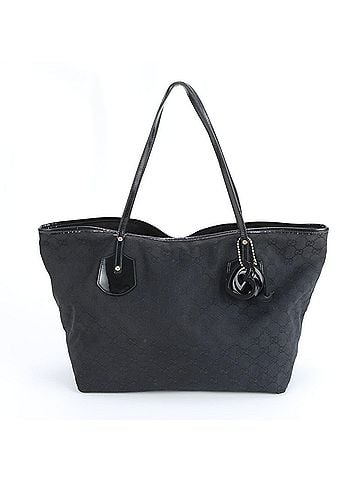 Gucci Gucci GG Canvas Jolie 211975 Leather Tote Bag Shoulder Black Women's (view 1)
