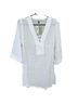 J Valdi White Swimsuit Cover Up Size S - photo 1