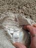 Japna Animal Print Ivory Tan Long Sleeve Blouse Size S - photo 6