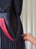 Pink Martini Color Block Blue Red Cocktail Dress Size XS - photo 5