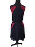 Pink Martini Color Block Blue Red Cocktail Dress Size XS - photo 1