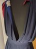 Pink Martini Color Block Blue Red Cocktail Dress Size XS - photo 7