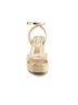 Andrea Gold Women's Ankle Strap Sandal Size 10 - photo 4
