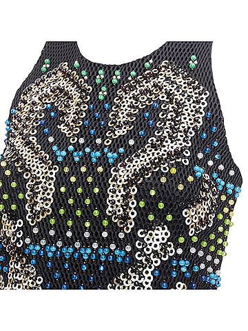 Peter Pilotto Peter Pilotto Beads Embellished Scuba Mini Dress (view 2)