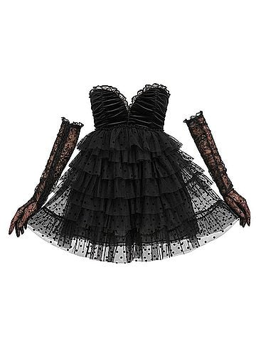 For Love & Lemons Jourdan Cocktail Dress (view 1)