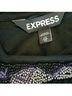 Express Graphic Black Multi Color Casual Dress Size XS - photo 4