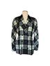 Escada by Margaretha Ley 100% Wool Plaid Multi Color Wool Blazer Size 10 - photo 1