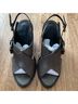ALLSAINTS 100% Leather Gray Sandals Size 8 - photo 11