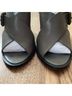 ALLSAINTS 100% Leather Gray Sandals Size 8 - photo 8
