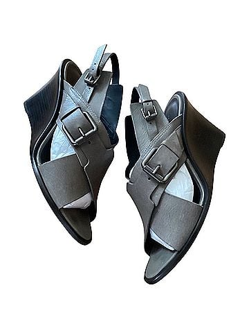 ALLSAINTS ELIN BUCKLE WEDGE SANDAL Sandals (view 1)