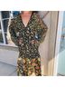 Rococo Sand Floral Black Casual Dress Size XS - photo 15