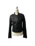 Michael Kors 100% Leather Black Leather Jacket Size S - photo 1