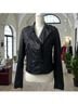 Michael Kors 100% Leather Black Leather Jacket Size S - photo 6