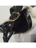 Bally 100% Leather White Black Leather Shoulder Bag One size - photo 5