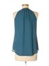 Worthington 100% Polyester Teal Sleeveless Blouse Size S - photo 2
