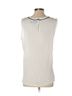 Max Studio White Sleeveless Top Size S - photo 2