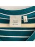 Good Luck Gem Stripes Blue Green Long Sleeve Top Size S - photo 14