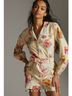 Anthropologie Floral Ivory Pink Yellow Romper Size M - photo 5