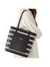 Kate Spade New York Stripes Black White Tote One size - photo 1
