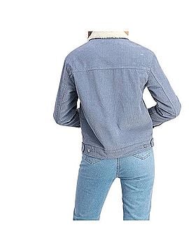 Bershka Bershka Sherpa Curduroy  Jacket Denim Jacket (view 2)