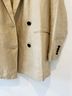Everlane 100% Linen Solid Tan Blazer Size 6 - photo 8