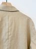 Everlane 100% Linen Solid Tan Blazer Size 6 - photo 6