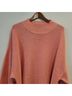 Free People Pink Orange Pullover Sweater Size L - photo 4