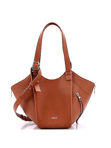 Loewe Hammock Flip Tote Bag Leather (view 1)