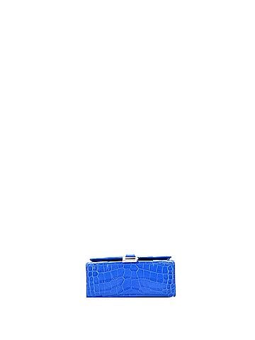 Balenciaga Hourglass Top Handle Bag Crocodile Embossed Leather XS (view 2)