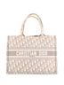 Christian Dior 100% Canvas Plain Gray Book Tote Oblique Canvas Medium One size - photo 1