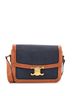 Céline Blue Brown Triomphe Shoulder Bag Canvas with Leather Medium One size - photo 1