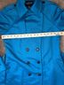 Etcetera Blue Teal Trenchcoat Size 4 - photo 8