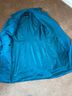 Etcetera Blue Teal Trenchcoat Size 4 - photo 9