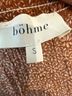 Böhme Floral Brown Long Sleeve Blouse Size S - photo 3
