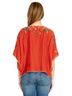 Johnny Was Red Lombriga Cupra Blouse Size XS - photo 3