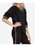 Johnny Was Black Castle Cropped Pullover Size S - photo 2