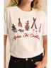 Z Supply Graphic White Ski Boyfriend Tee Size S - photo 5