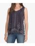 Johnny Was Gray Laurel Eisley Tank Size XS - photo 3