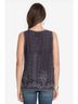 Johnny Was Gray Laurel Eisley Tank Size XS - photo 4