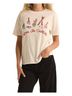 Z Supply Graphic White Ski Boyfriend Tee Size XS - photo 2